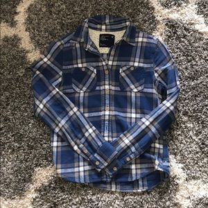 American eagle flannel top